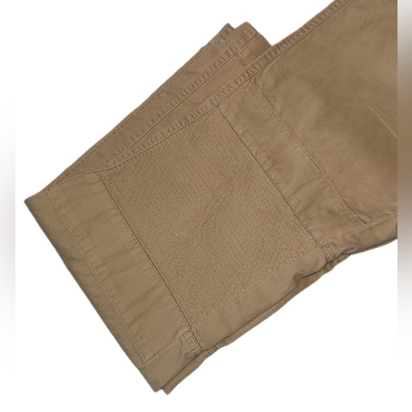 BCBG Max Azria Beige Flare Pants Size 8 31” Inseam Boho Chic flare bell bottom - Picture 3 of 13